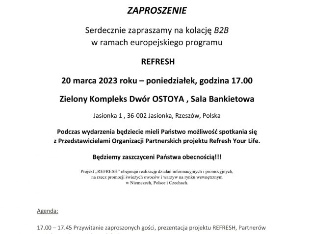 zaproszenie